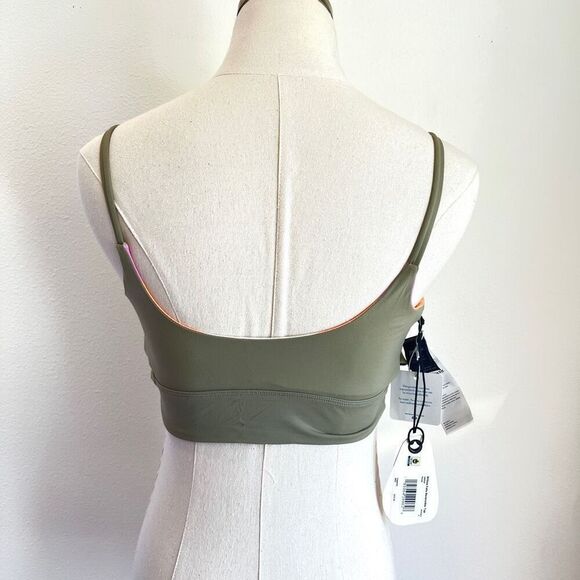 PrAna Willow Falls Reversible Swim Top Orange Pink Green NWT Size XL - Picture 11 of 11